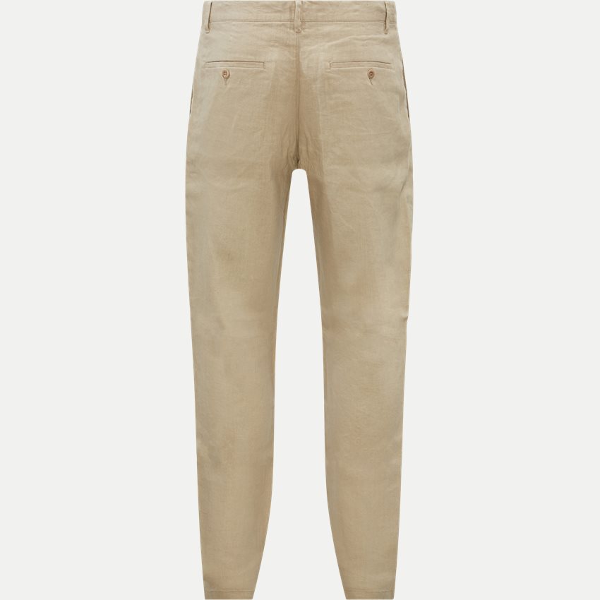 Gant Trousers RELAXED LINEN DS PANTS 1505072 CONCRETE BEIGE